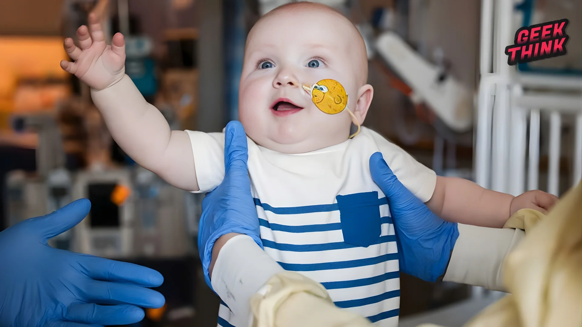Avancées en édition génétique CRISPR illustrant le premier bébé traité pour une maladie rare grâce à cette technologie