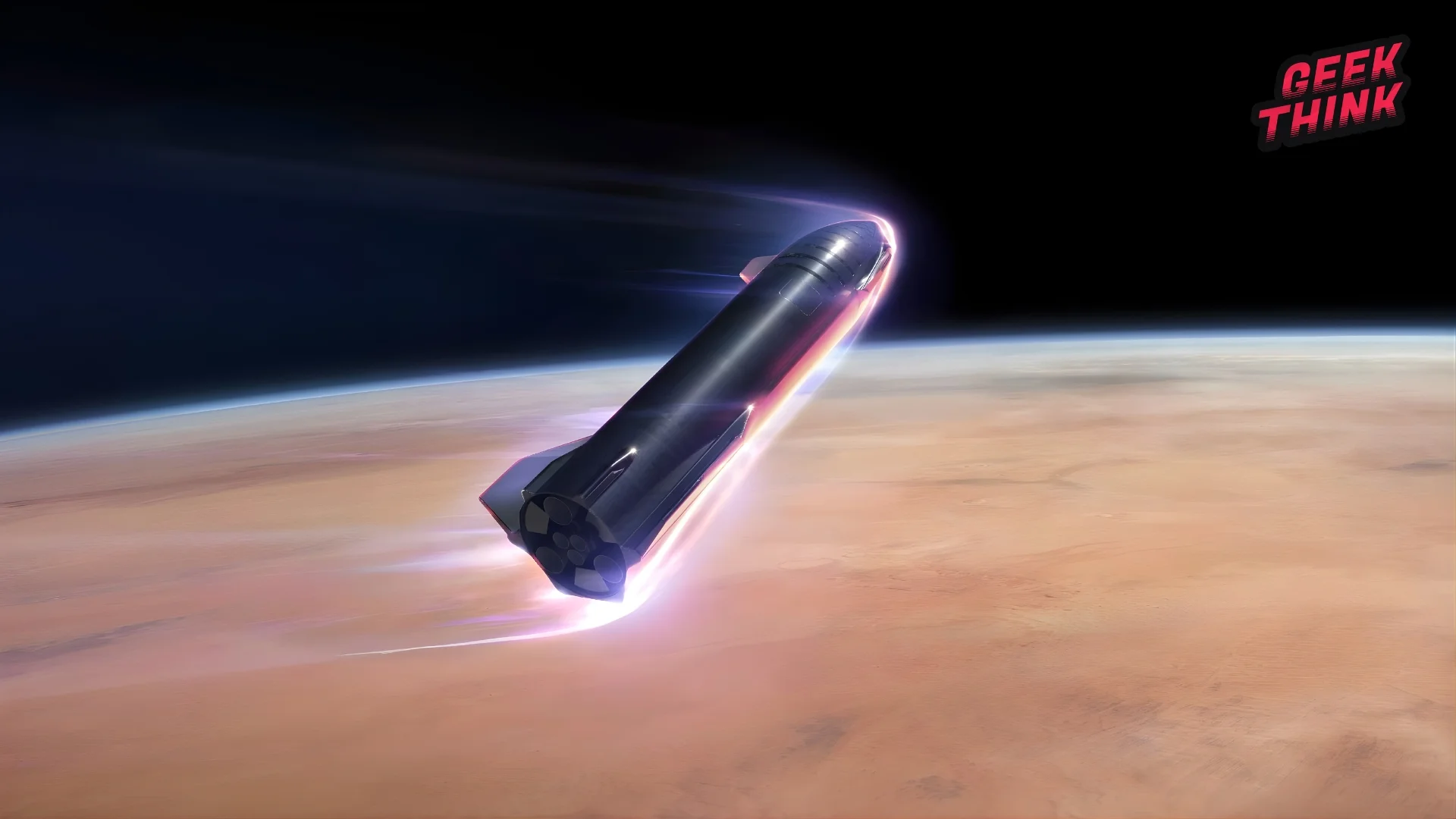 Illustration conceptuelle représentant les défis technologiques et humains liés à la colonisation de Mars et à une future mission habitée sur la planète rouge